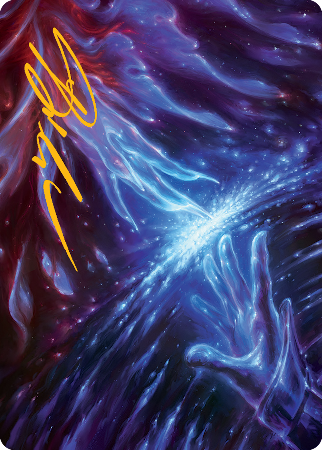 Transcendent Message Art Card (Gold-Stamped Signature) [March of the Machine Art Series] | Deep Dive Games St. Marys