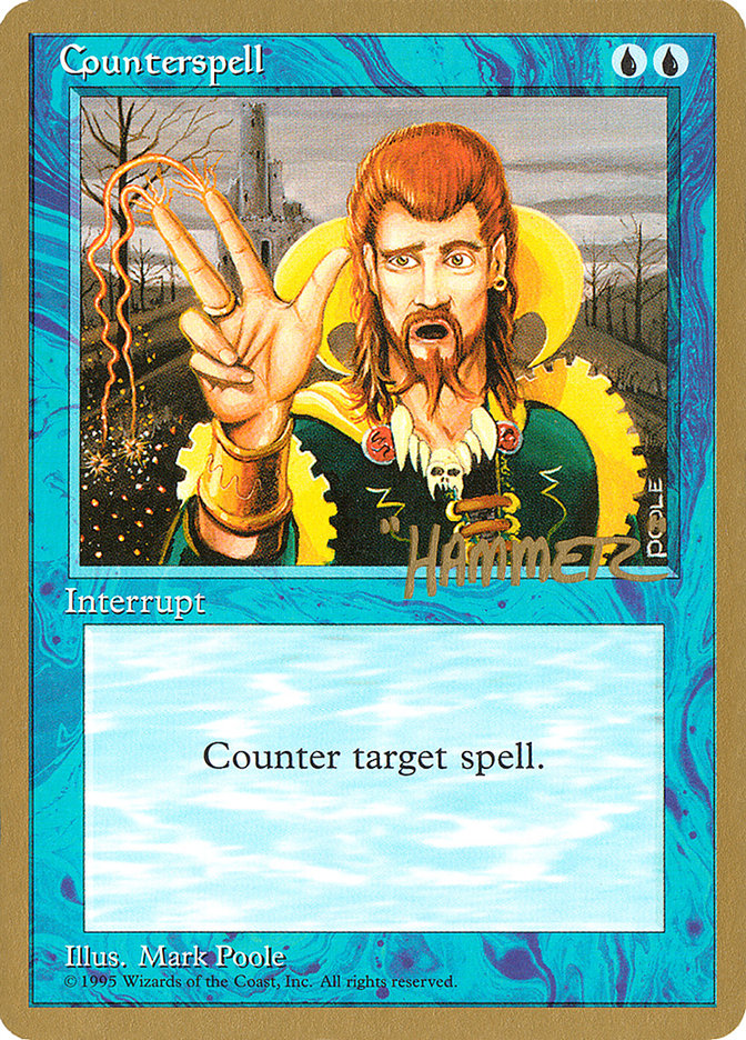 Counterspell (Shawn "Hammer" Regnier) [Pro Tour Collector Set] | Deep Dive Games St. Marys