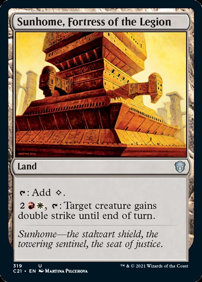 Sunhome, Fortress of the Legion [Commander 2021] | Deep Dive Games St. Marys