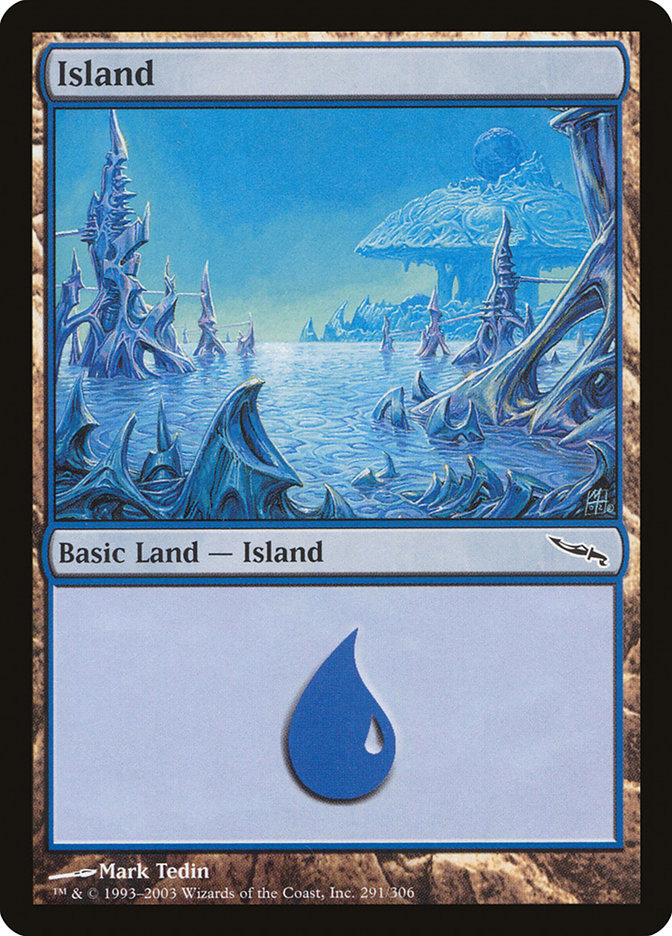 Island (291) [Mirrodin] | Deep Dive Games St. Marys