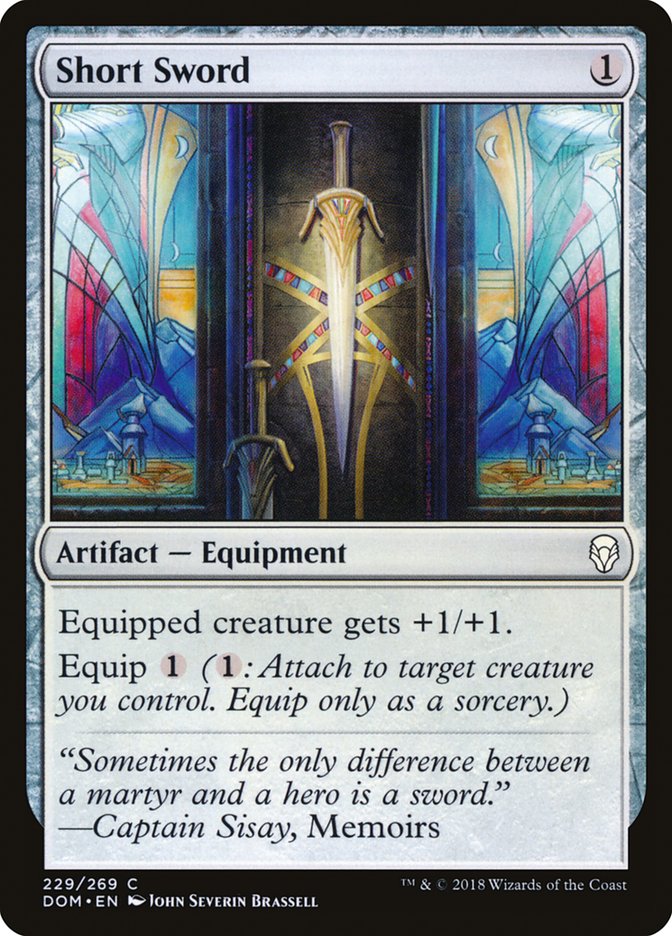 Short Sword [Dominaria] | Deep Dive Games St. Marys