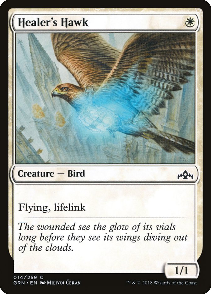 Healer's Hawk [Guilds of Ravnica] | Deep Dive Games St. Marys