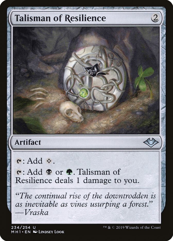 Talisman of Resilience [Modern Horizons] | Deep Dive Games St. Marys