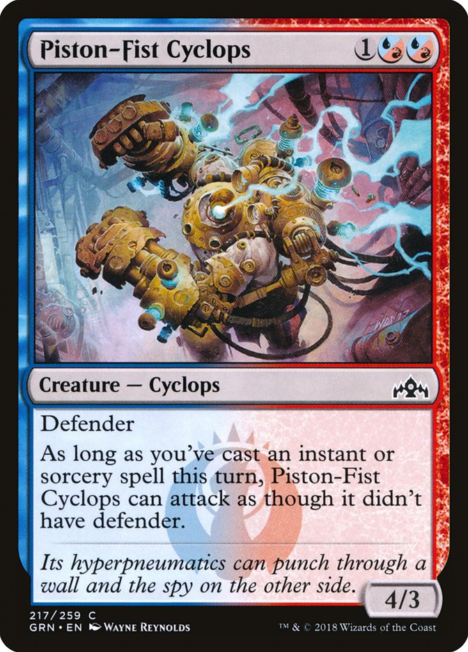 Piston-Fist Cyclops [Guilds of Ravnica] | Deep Dive Games St. Marys