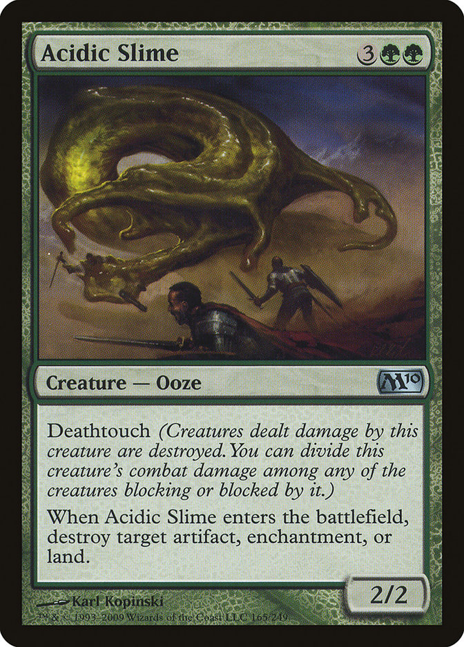 Acidic Slime [Magic 2010] | Deep Dive Games St. Marys