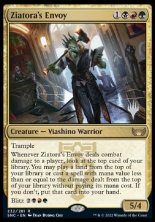 Ziatora's Envoy (Promo Pack) [Streets of New Capenna Promos] | Deep Dive Games St. Marys