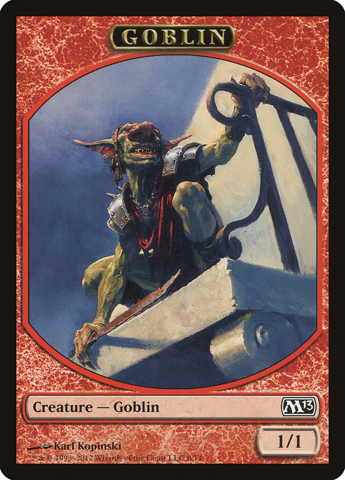 Goblin Token [Magic 2013 Tokens] | Deep Dive Games St. Marys