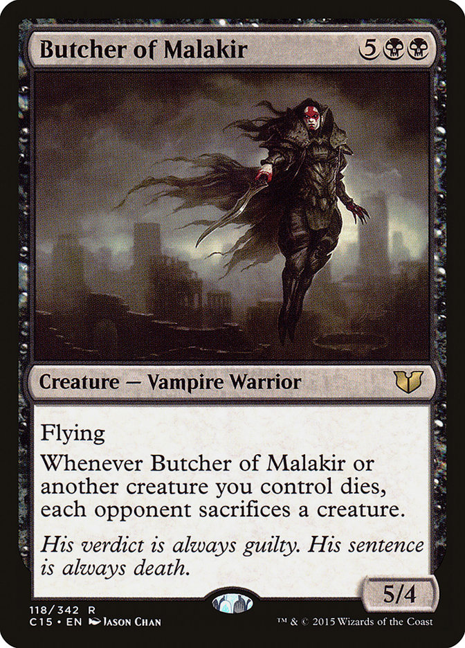 Butcher of Malakir [Commander 2015] | Deep Dive Games St. Marys