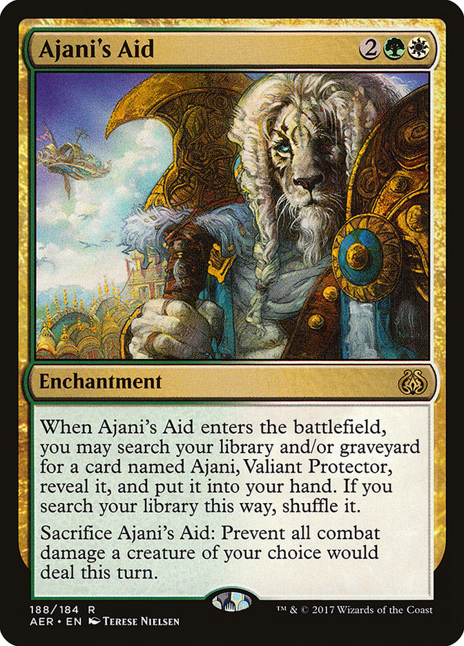 Ajani's Aid [Aether Revolt] | Deep Dive Games St. Marys