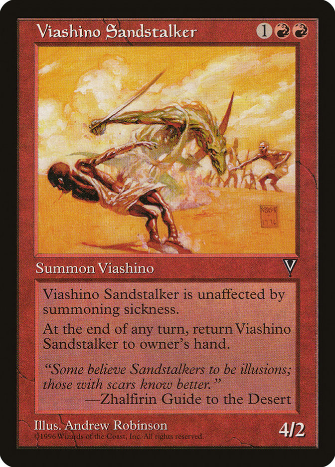 Viashino Sandstalker [Visions] | Deep Dive Games St. Marys