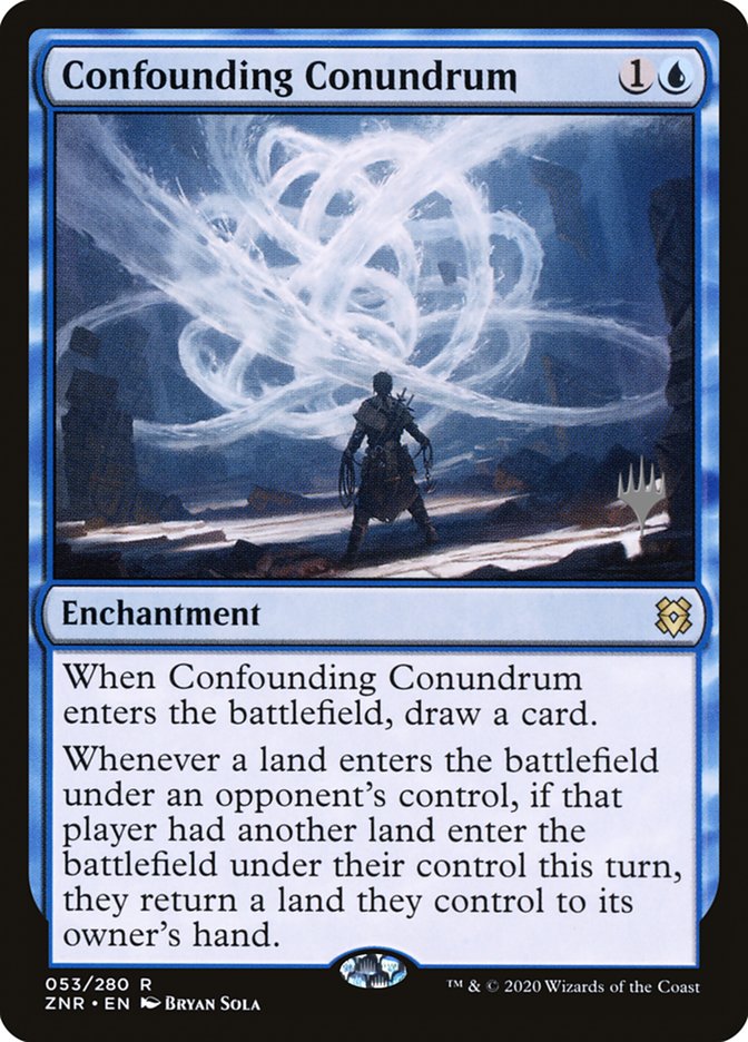 Confounding Conundrum (Promo Pack) [Zendikar Rising Promos] | Deep Dive Games St. Marys