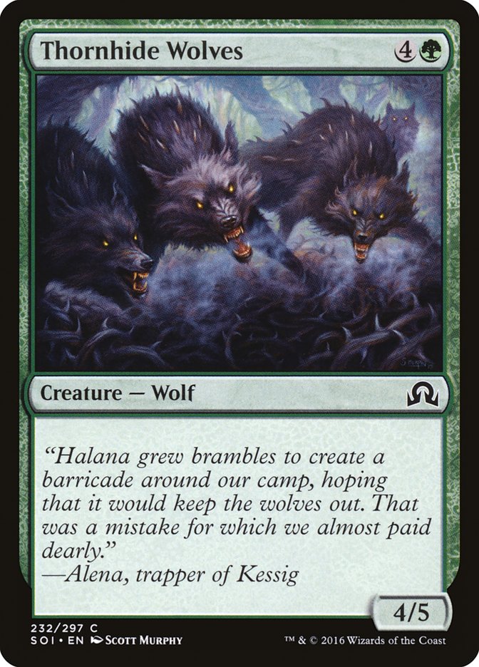 Thornhide Wolves [Shadows over Innistrad] | Deep Dive Games St. Marys