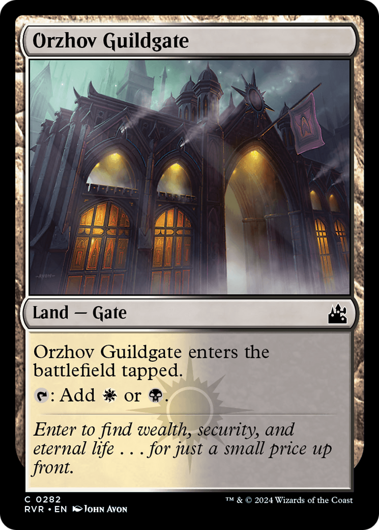 Orzhov Guildgate [Ravnica Remastered] | Deep Dive Games St. Marys