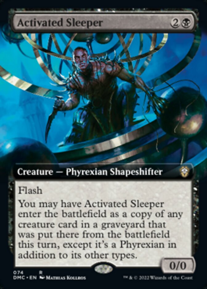 Activated Sleeper (Extended Art) [Dominaria United Commander] | Deep Dive Games St. Marys