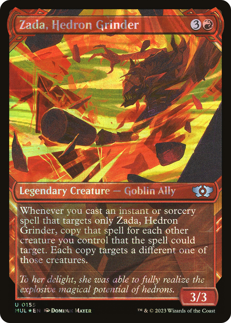 Zada, Hedron Grinder (Halo Foil) [Multiverse Legends] | Deep Dive Games St. Marys