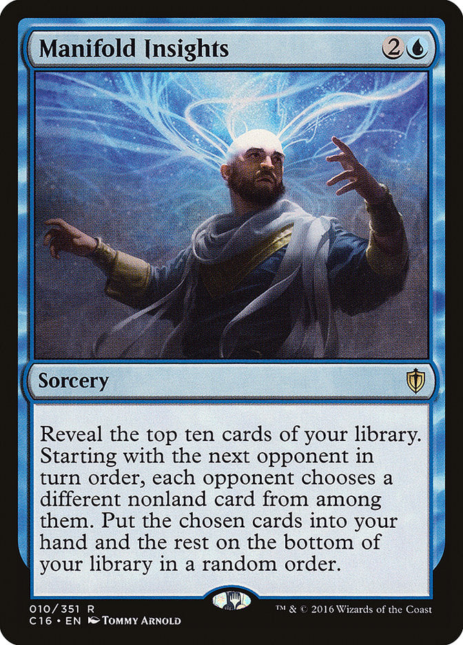 Manifold Insights [Commander 2016] | Deep Dive Games St. Marys