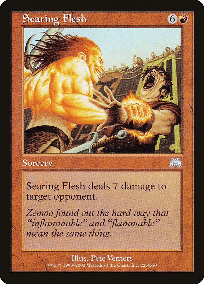 Searing Flesh [Onslaught] | Deep Dive Games St. Marys