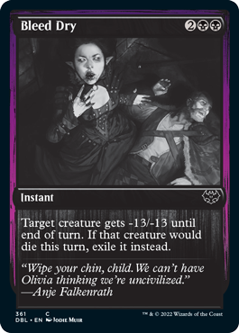 Bleed Dry [Innistrad: Double Feature] | Deep Dive Games St. Marys