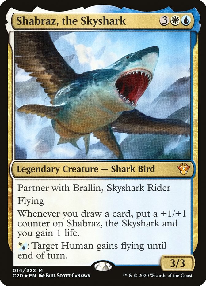 Shabraz, the Skyshark [Commander 2020] | Deep Dive Games St. Marys