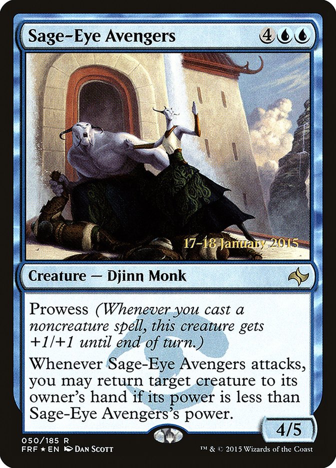 Sage-Eye Avengers [Fate Reforged Prerelease Promos] | Deep Dive Games St. Marys