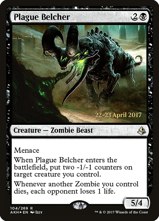 Plague Belcher [Amonkhet Prerelease Promos] | Deep Dive Games St. Marys