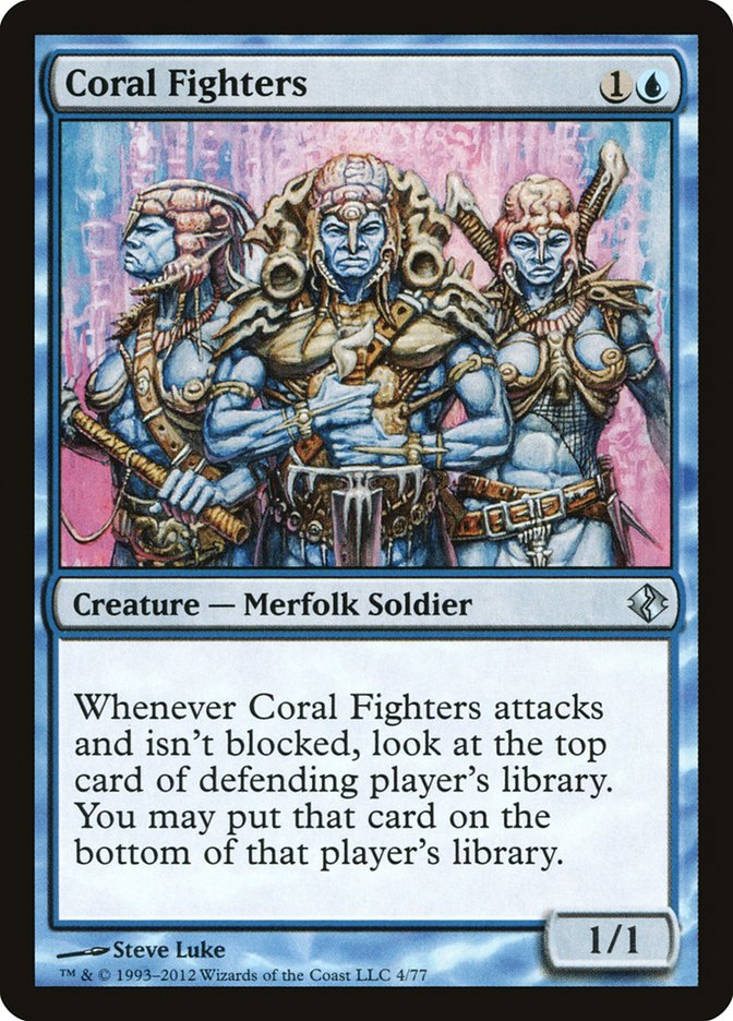 Coral Fighters [Duel Decks: Venser vs. Koth] | Deep Dive Games St. Marys