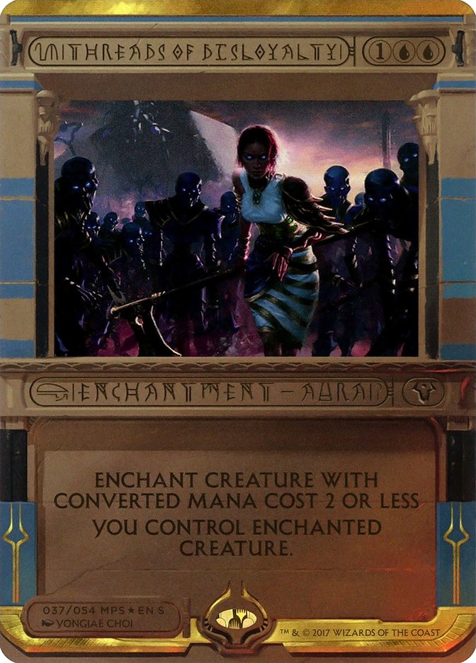 Threads of Disloyalty (Invocation) [Amonkhet Invocations] | Deep Dive Games St. Marys