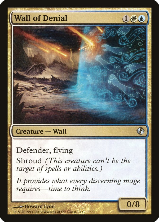 Wall of Denial [Duel Decks: Venser vs. Koth] | Deep Dive Games St. Marys