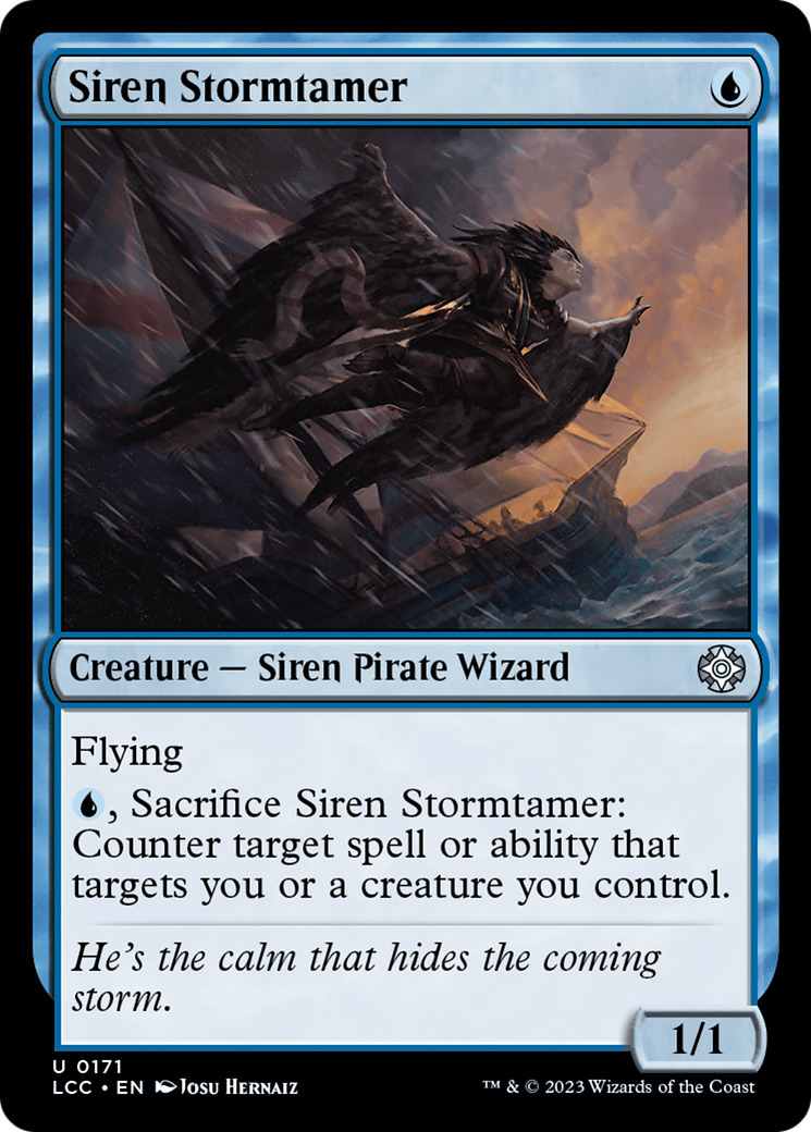 Siren Stormtamer [The Lost Caverns of Ixalan Commander] | Deep Dive Games St. Marys