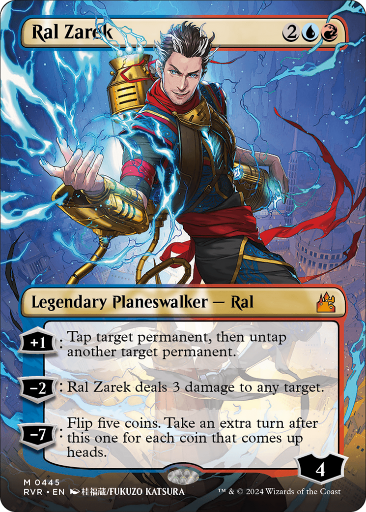 Ral Zarek (Anime Borderless) [Ravnica Remastered] | Deep Dive Games St. Marys