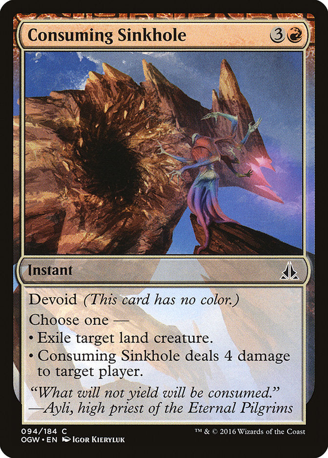 Consuming Sinkhole [Oath of the Gatewatch] | Deep Dive Games St. Marys