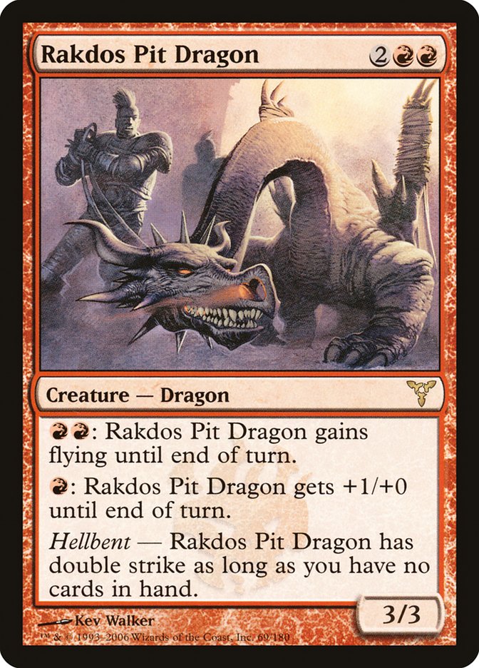 Rakdos Pit Dragon [Dissension] | Deep Dive Games St. Marys