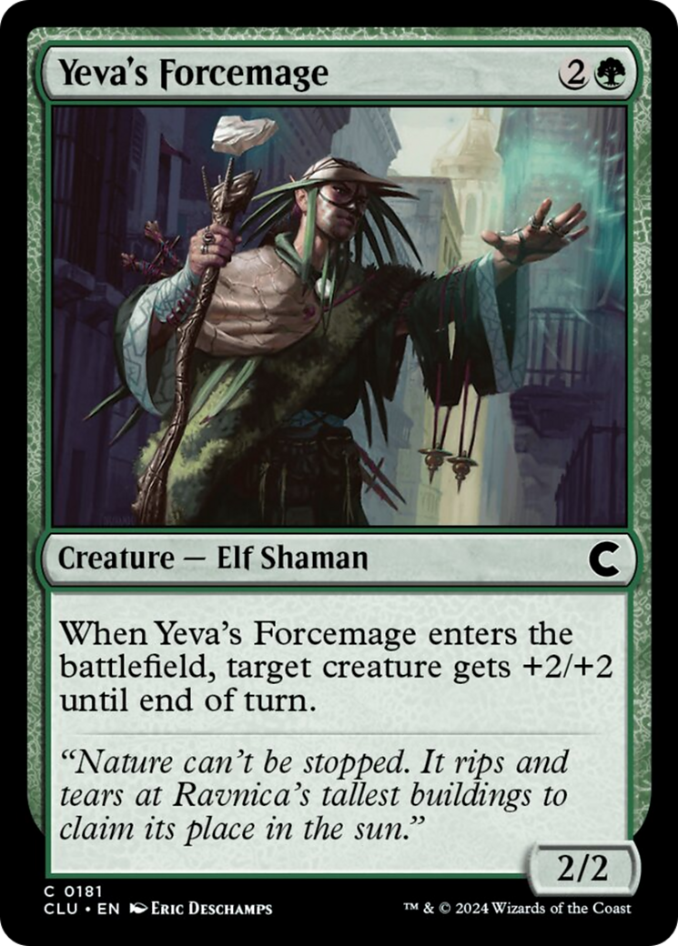 Yeva's Forcemage [Ravnica: Clue Edition] | Deep Dive Games St. Marys