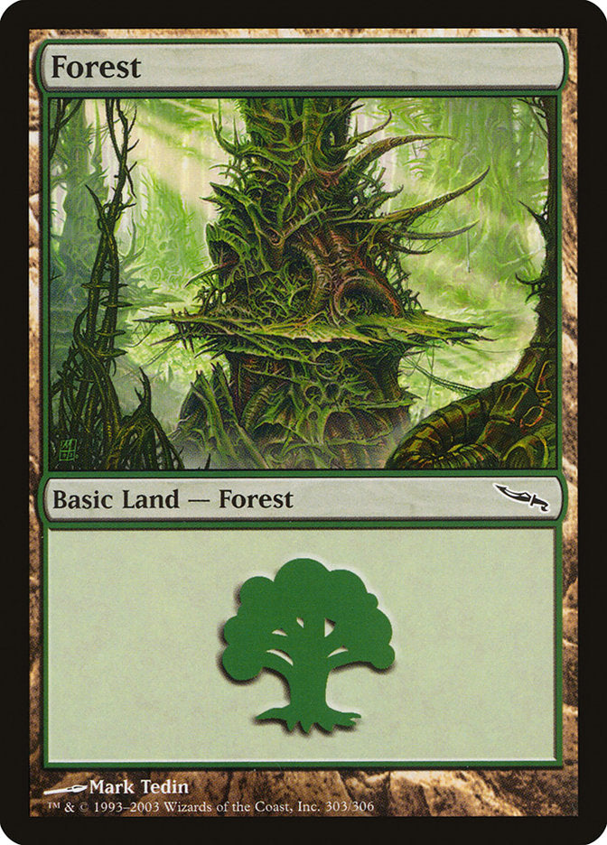 Forest (303) [Mirrodin] | Deep Dive Games St. Marys