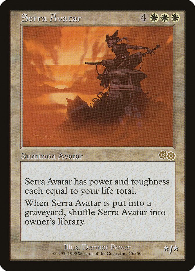 Serra Avatar [Urza's Saga] | Deep Dive Games St. Marys