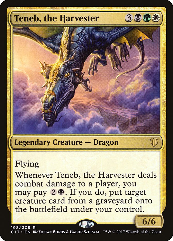 Teneb, the Harvester [Commander 2017] | Deep Dive Games St. Marys