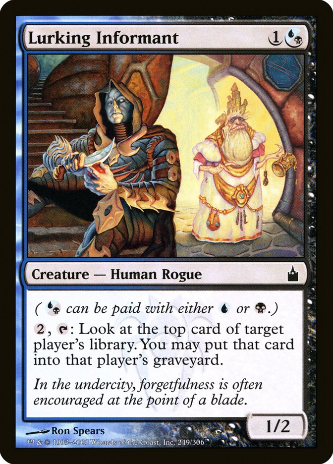 Lurking Informant [Ravnica: City of Guilds] | Deep Dive Games St. Marys