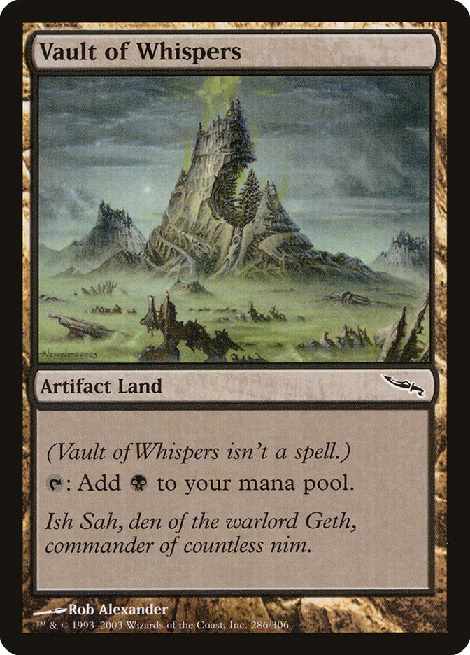 Vault of Whispers [Mirrodin] | Deep Dive Games St. Marys