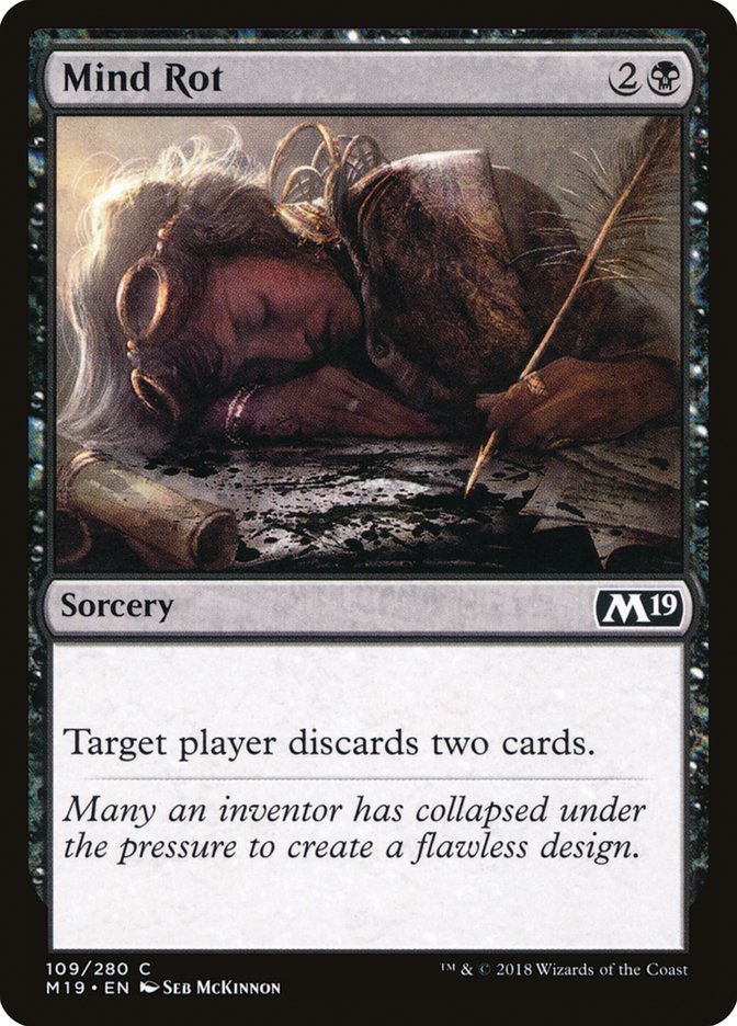 Mind Rot [Core Set 2019] | Deep Dive Games St. Marys
