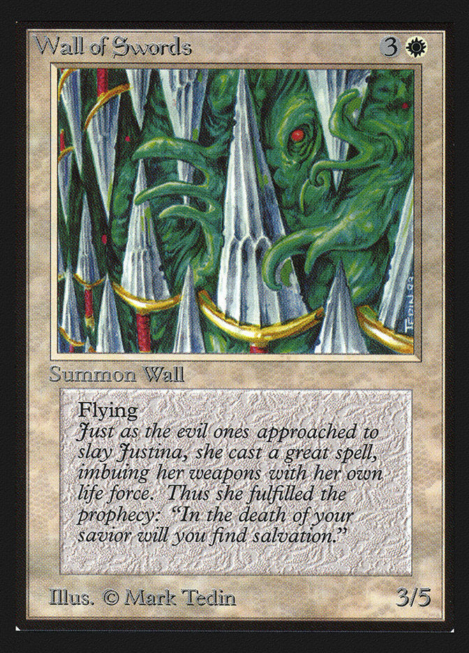 Wall of Swords [International Collectors' Edition] | Deep Dive Games St. Marys
