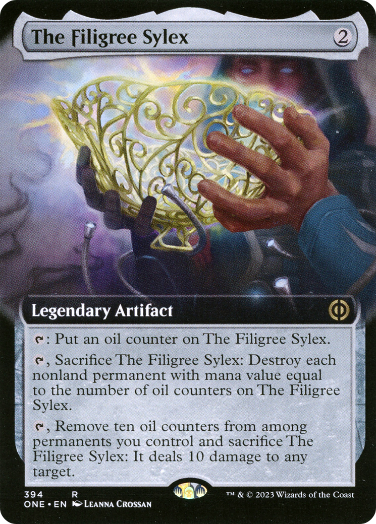 The Filigree Sylex (Extended Art) [Phyrexia: All Will Be One] | Deep Dive Games St. Marys