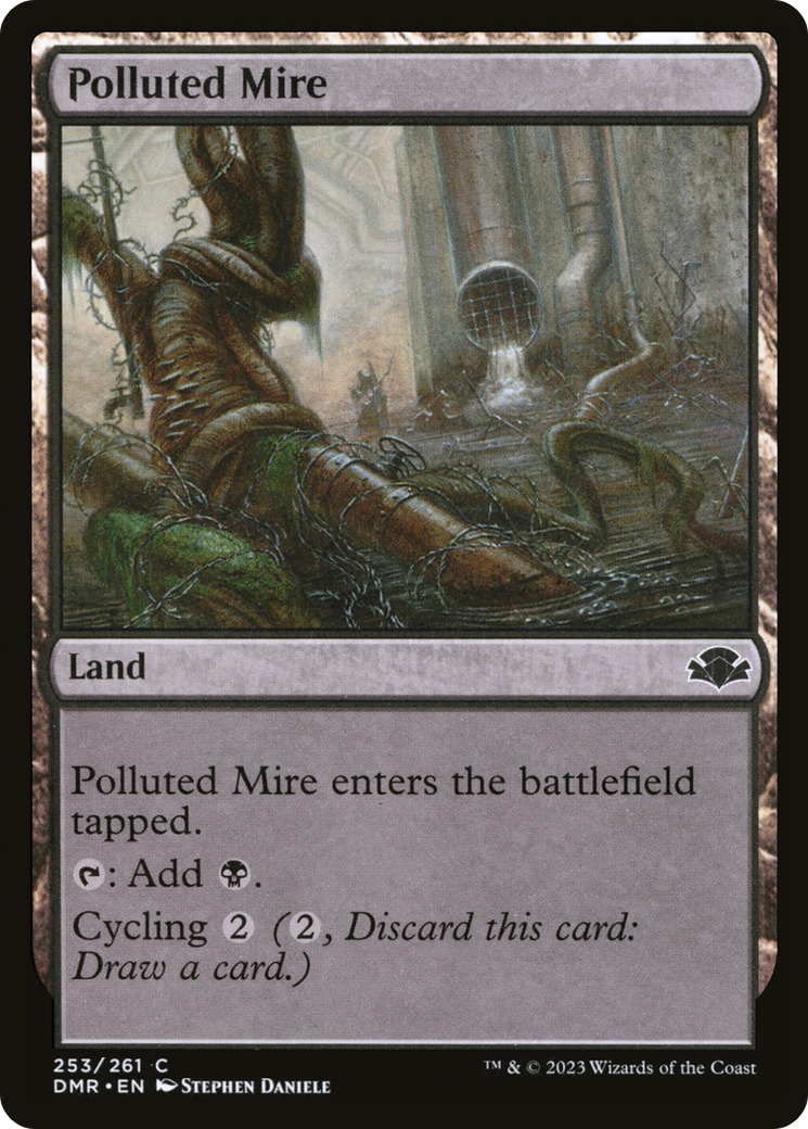 Polluted Mire [Dominaria Remastered] | Deep Dive Games St. Marys