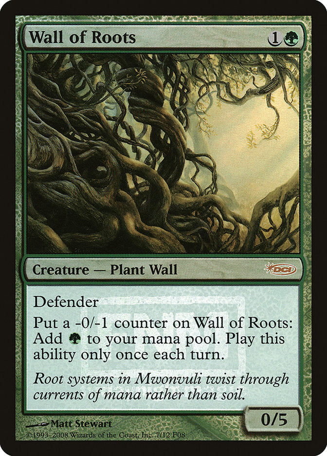 Wall of Roots [Friday Night Magic 2008] | Deep Dive Games St. Marys