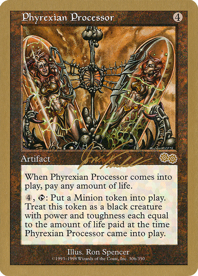 Phyrexian Processor (Jon Finkel) [World Championship Decks 2000] | Deep Dive Games St. Marys