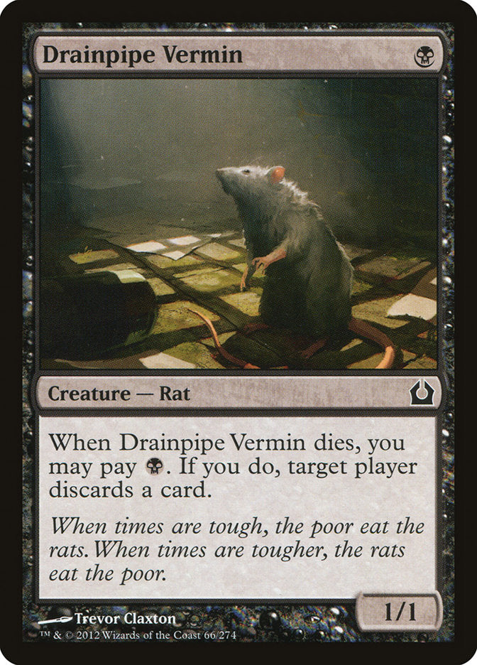 Drainpipe Vermin [Return to Ravnica] | Deep Dive Games St. Marys